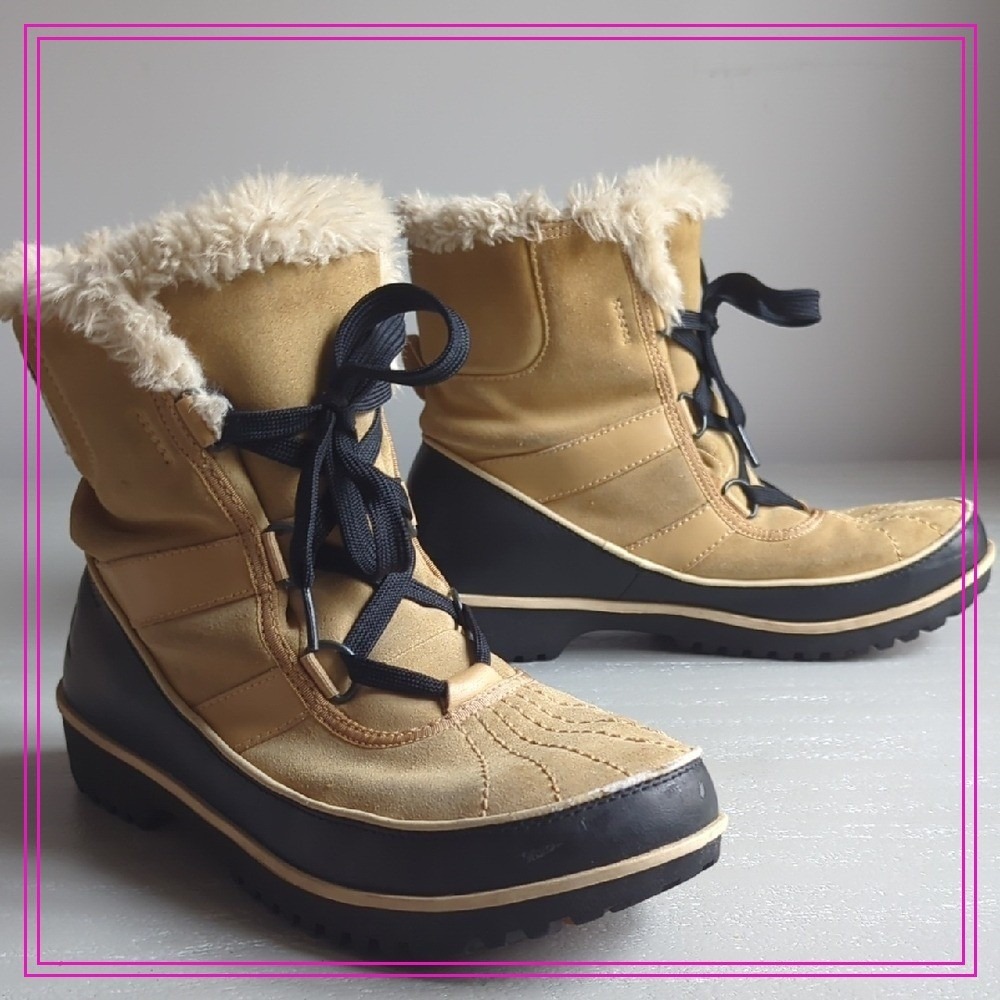 Sorel Tivoli II Snow Boots Suede size‎ 9.5 Waterproof